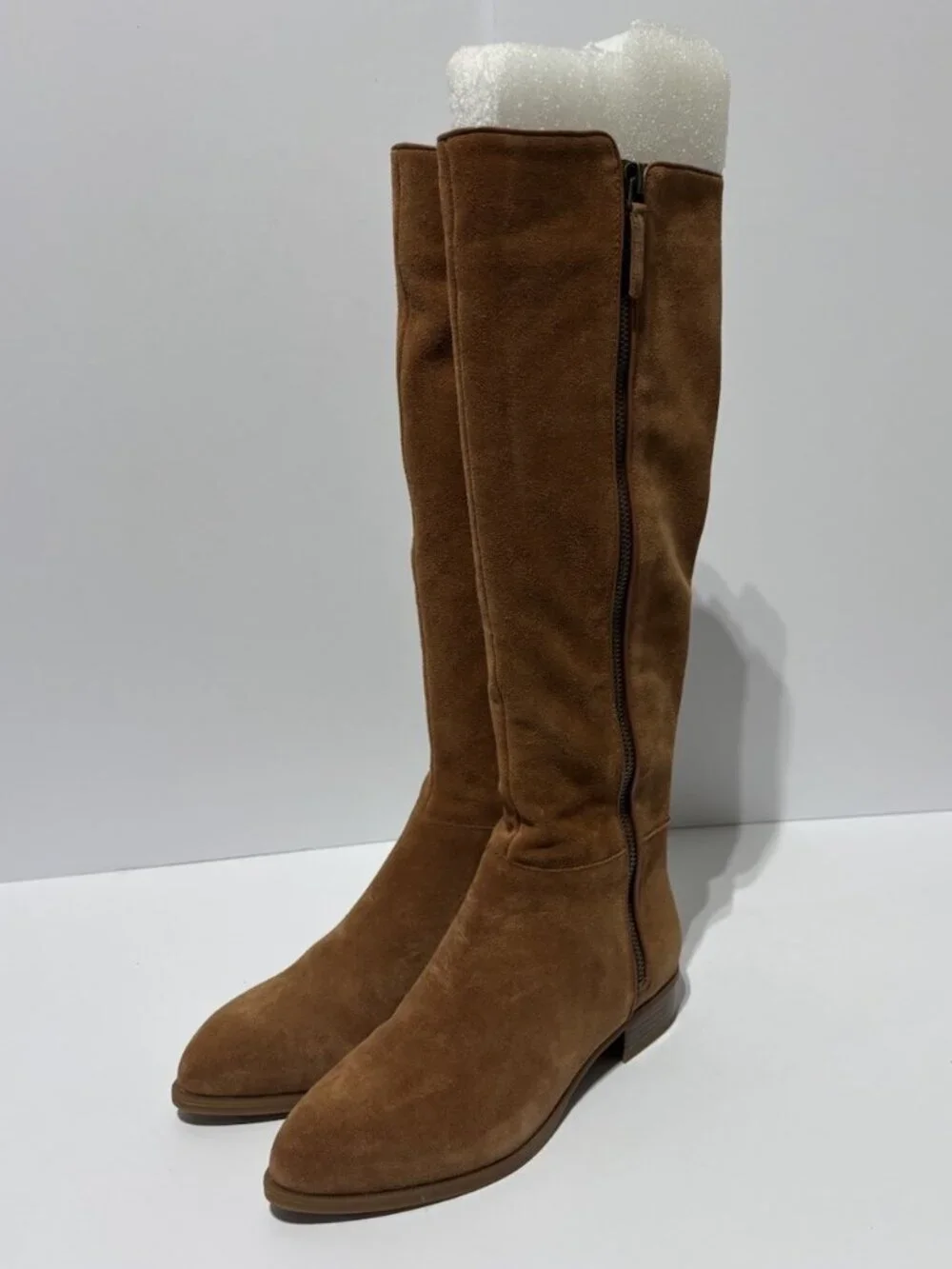 Nine West Women’s Nihari Brown Suede Knee High Boots, Size 6.5 M